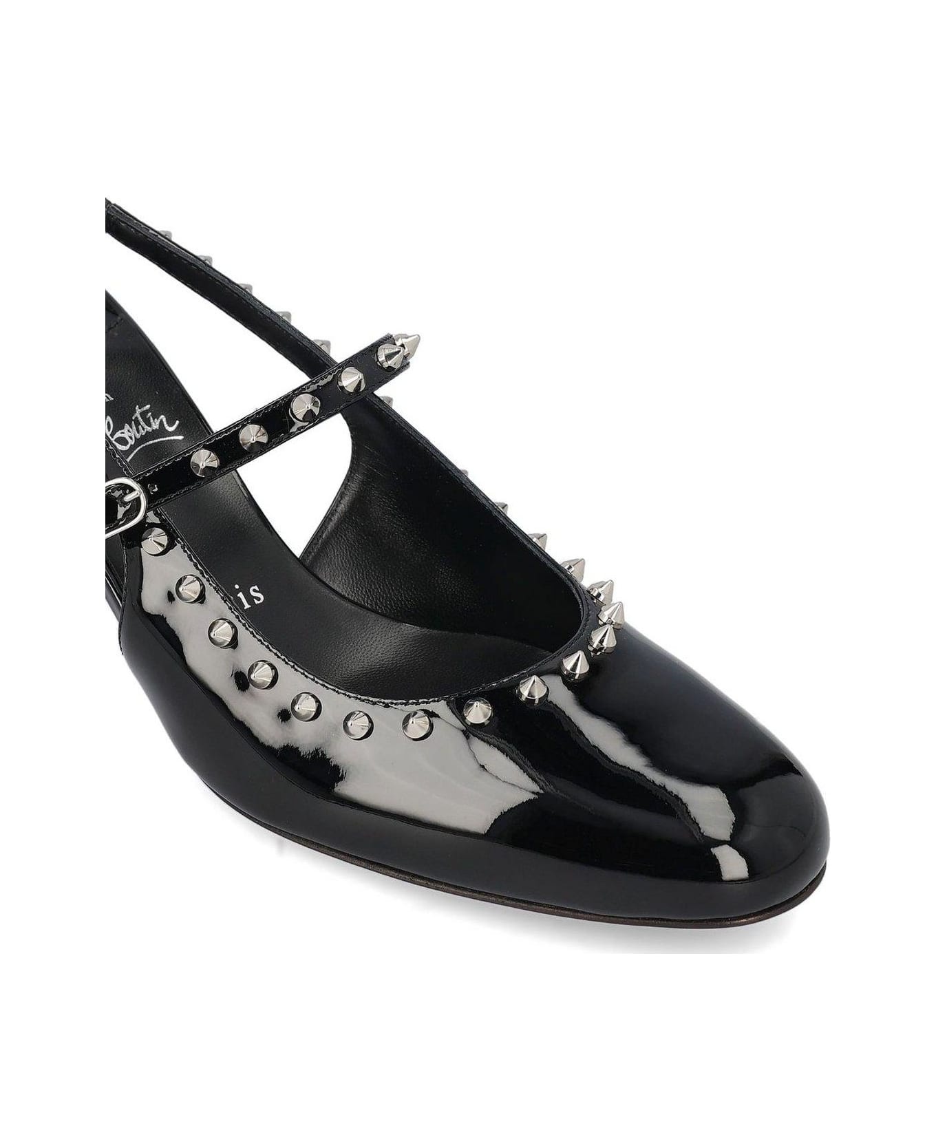 Janispikes Slingback Pumps - 4