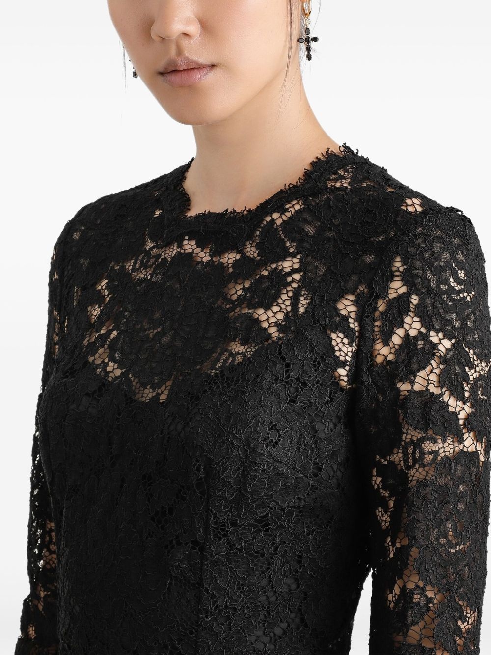 long sleeve dress - 5