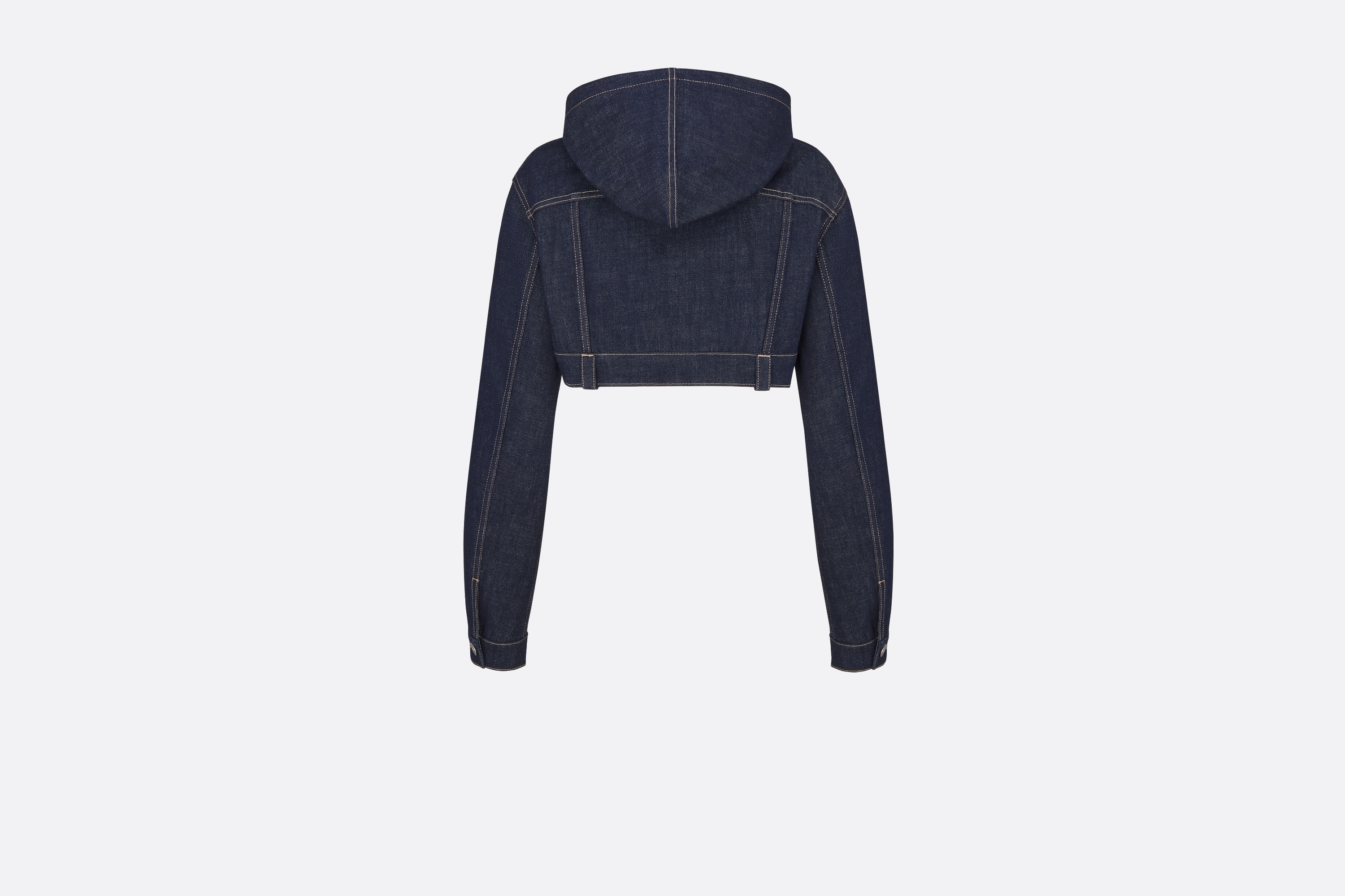 Cropped Hooded Jacket - 2
