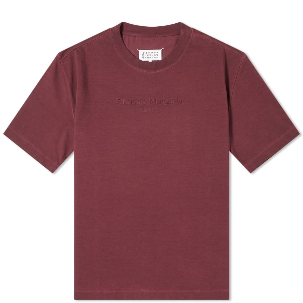 Maison Margiela 10 Braille Logo Tee - 1