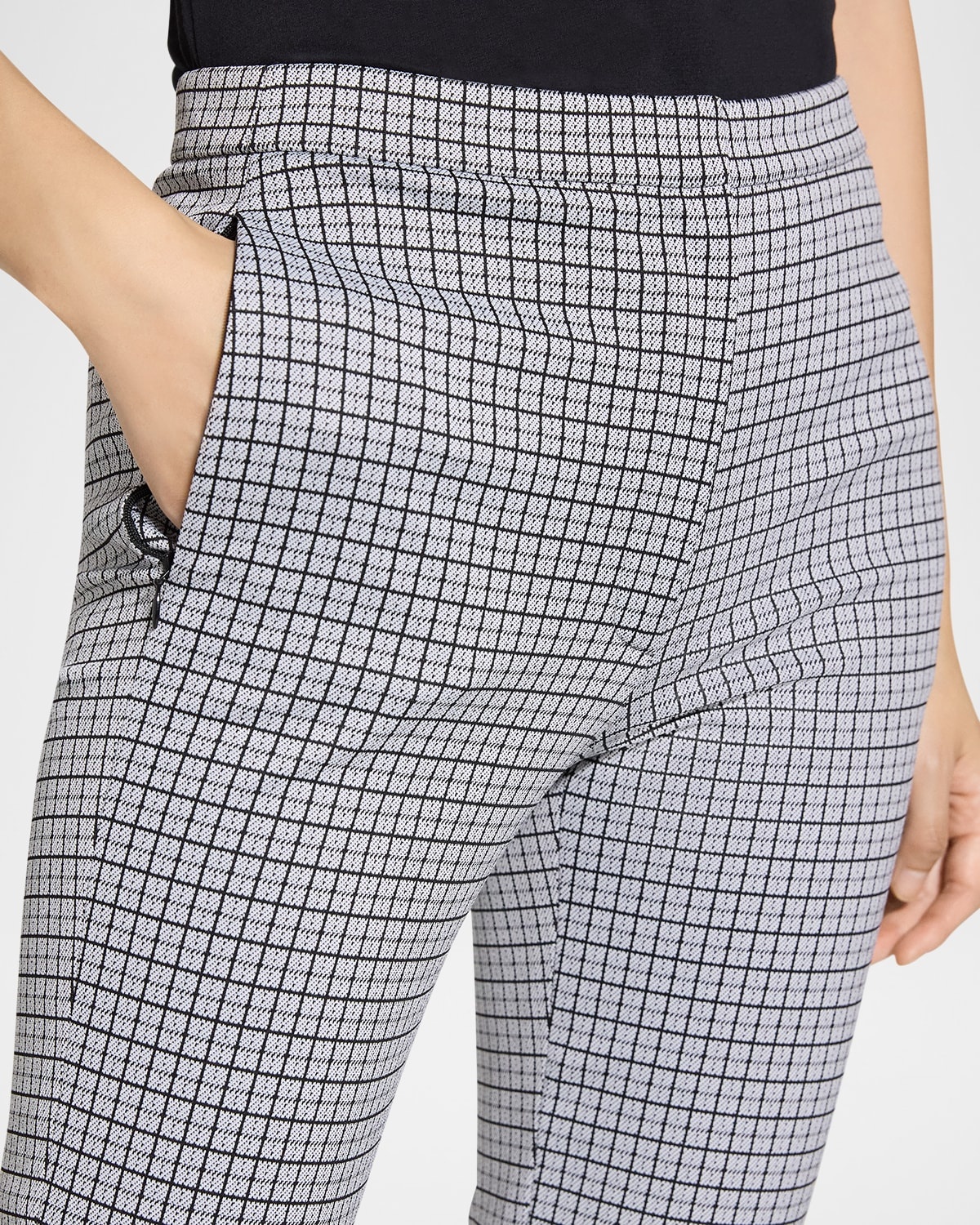 Tapered High-Rise Pants - 5