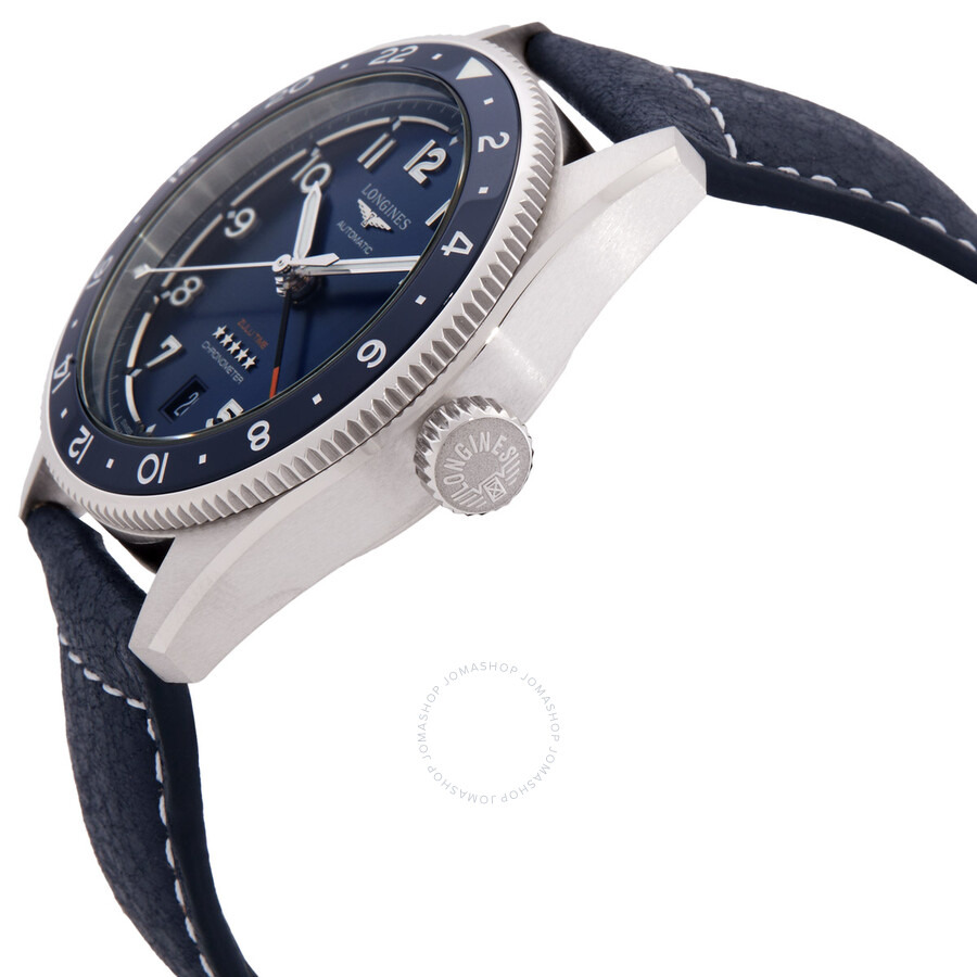 Longines Spirit Zulu Time Automatic Blue Dial Men's Watch L3.802.4.93.2 - 2