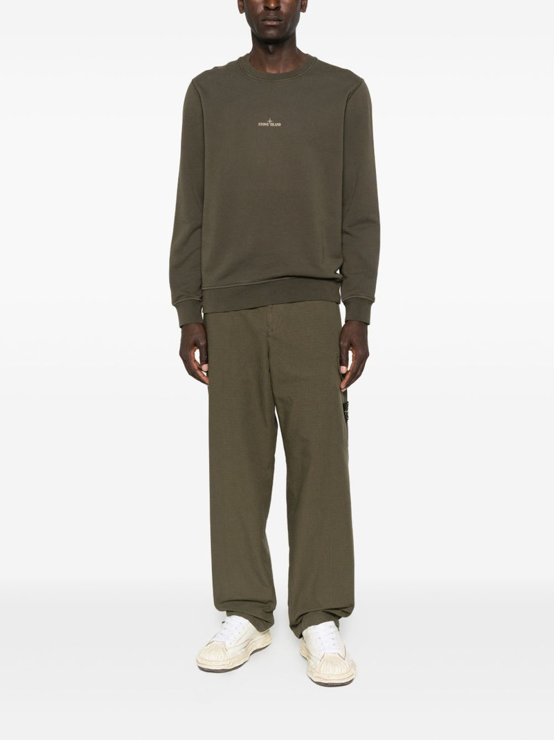 Stone Island cargo-pocket cotton trousers outlook