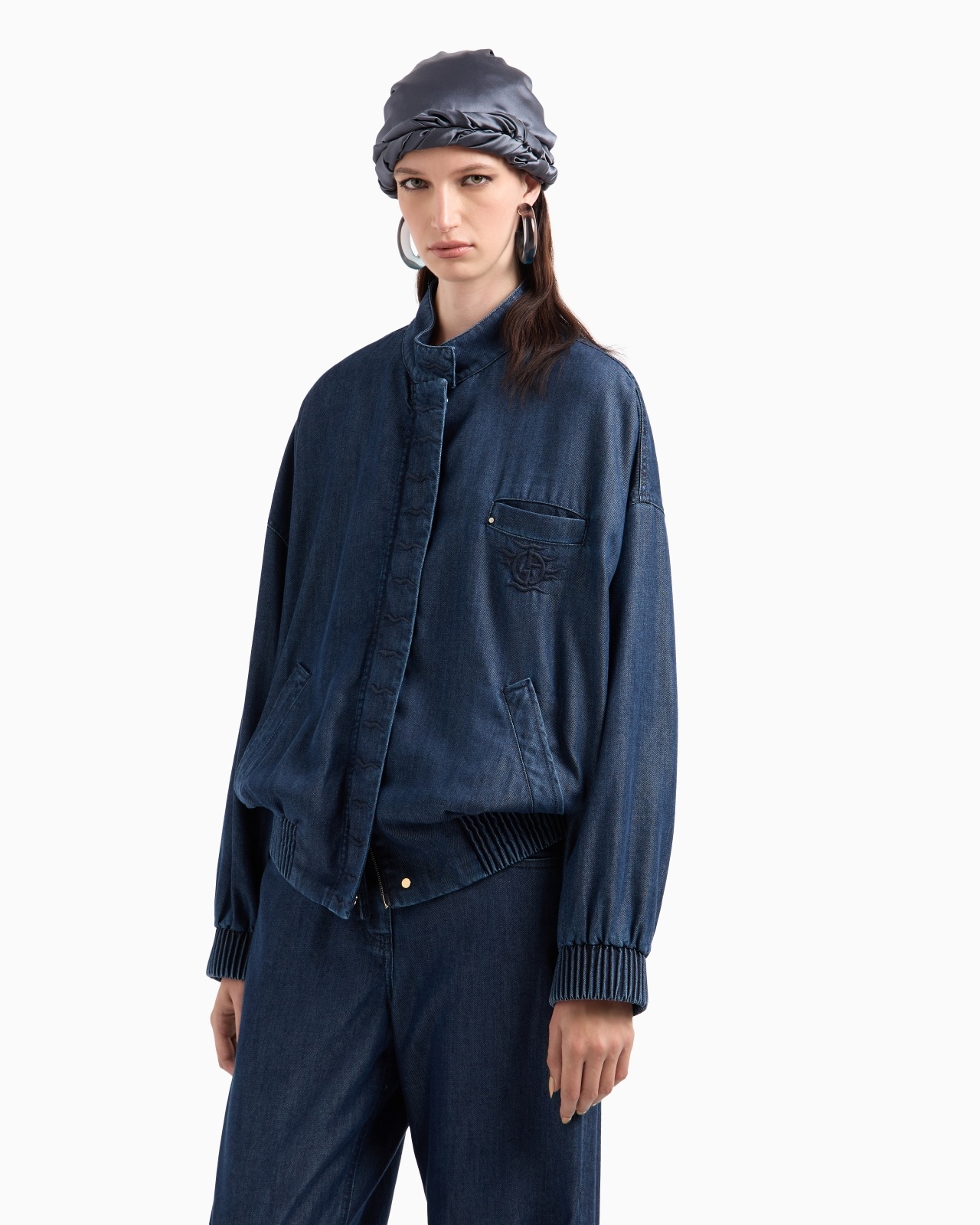 DENIM COLLECTION LYOCELL BLOUSON - 4