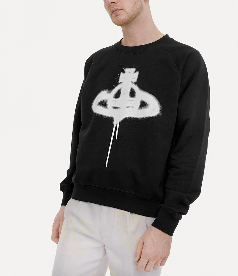 SPRAY ORB RAGLAN SWEATSHIRT 4