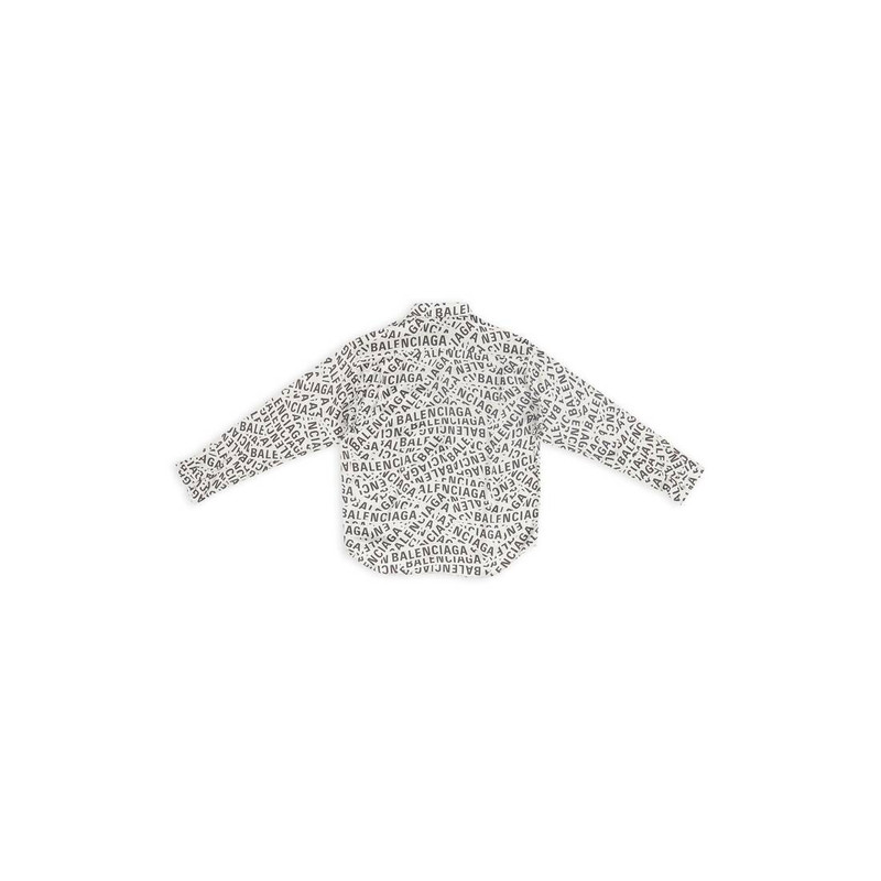 BALENCIAGA logo strips large fit shirt outlook