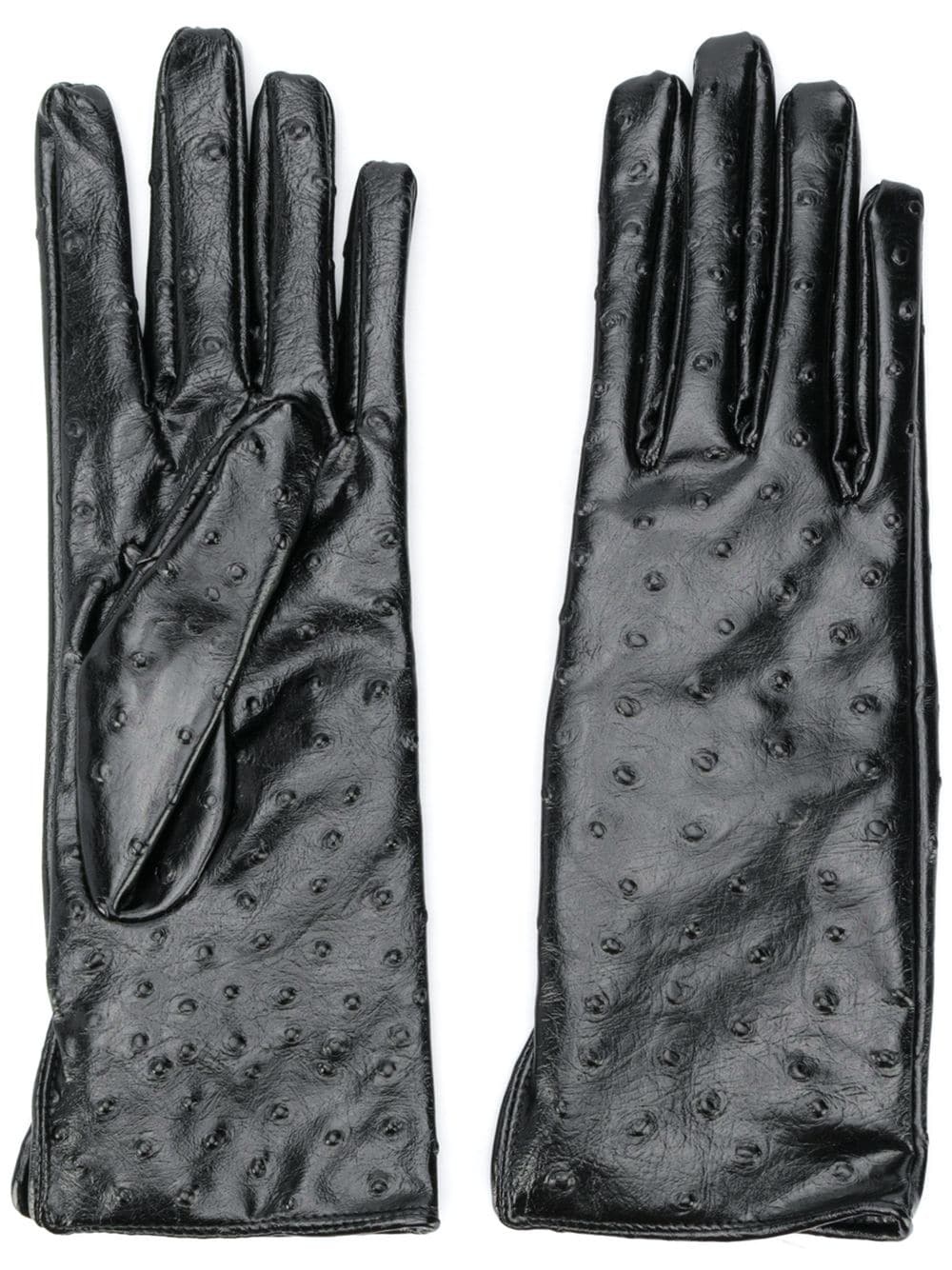 dot pattern gloves - 1