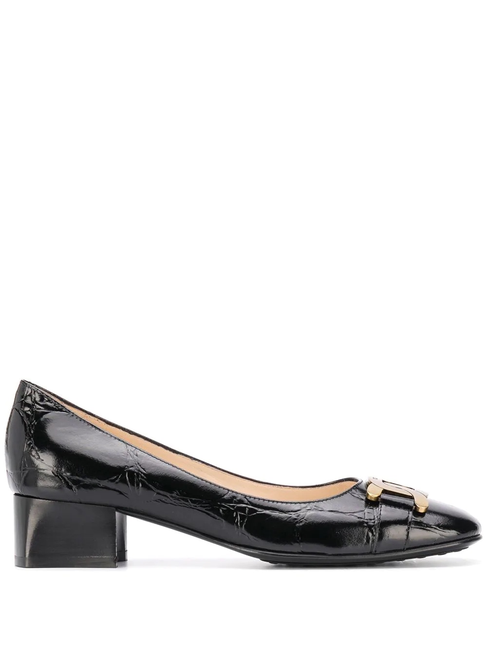 square toe pumps - 1