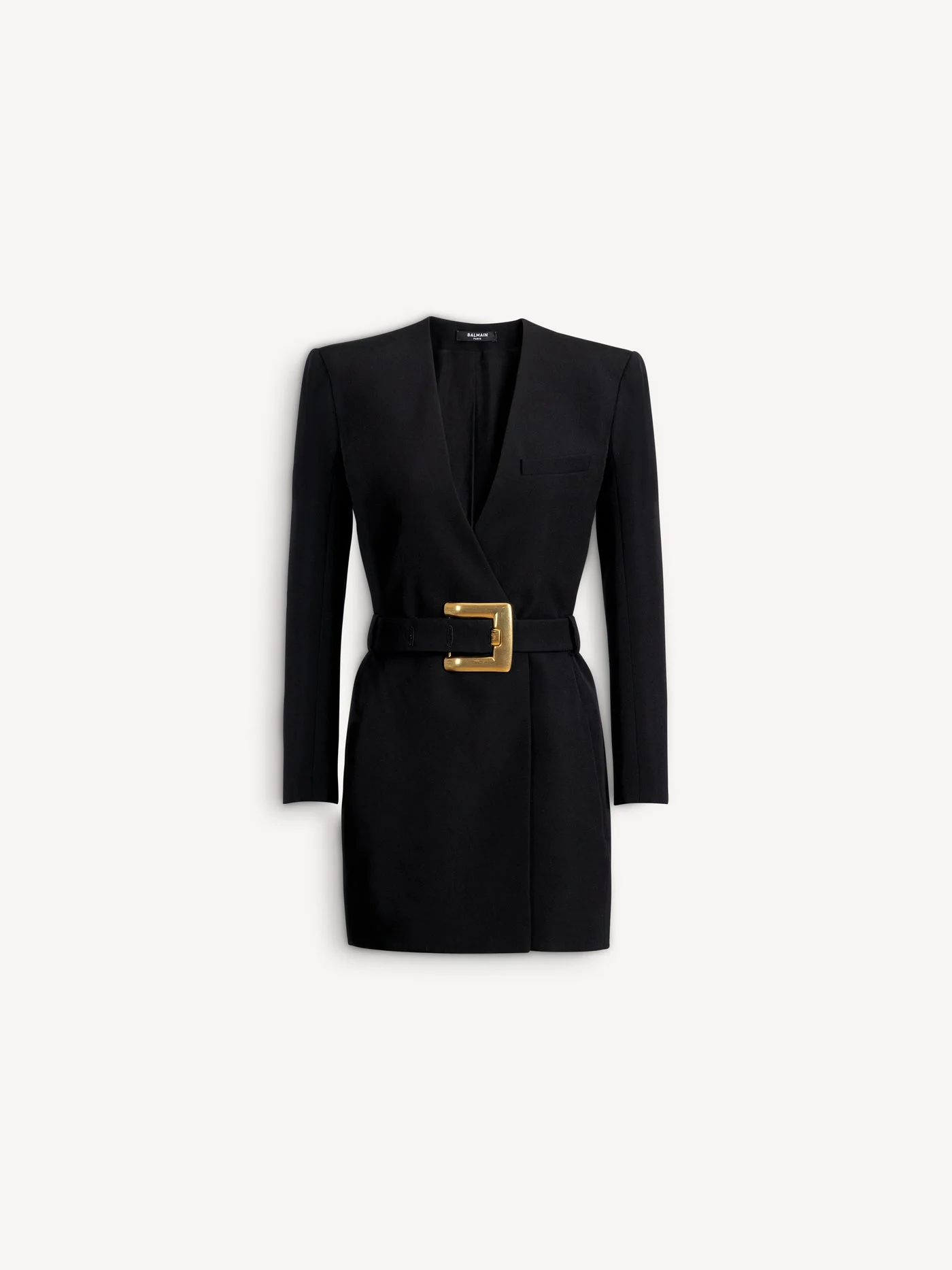 Short belted dress - 1