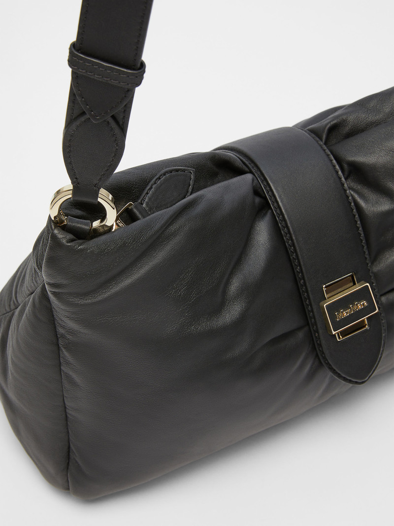 CUSCINO Maxi nappa leather clutch bag 4