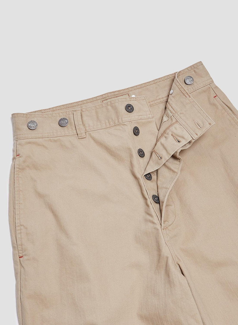 Railroad Pant Cotton Twill in Tan 6