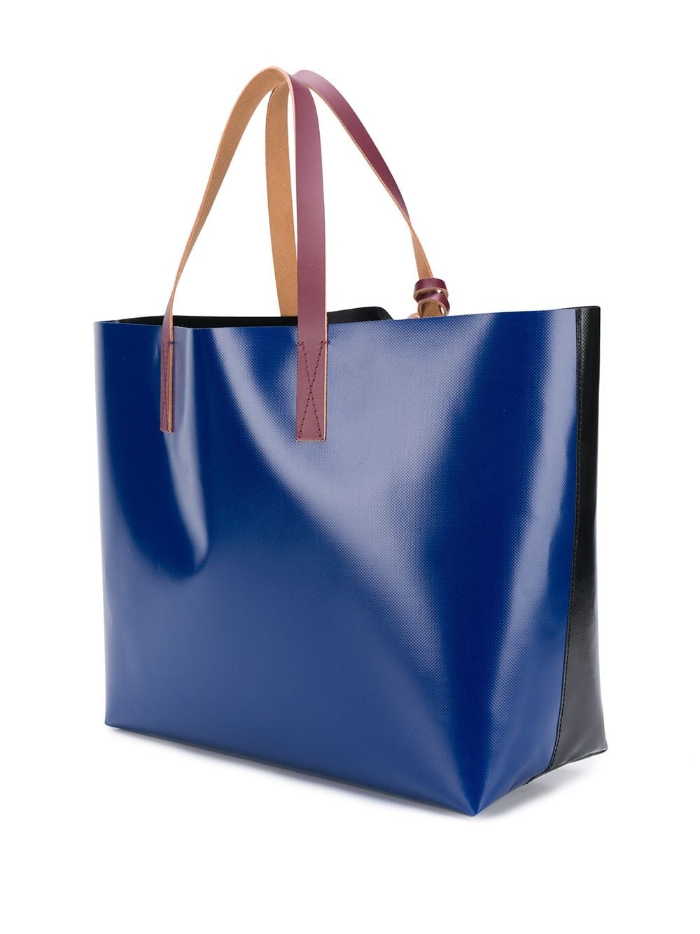 colour-block tote bag - 3