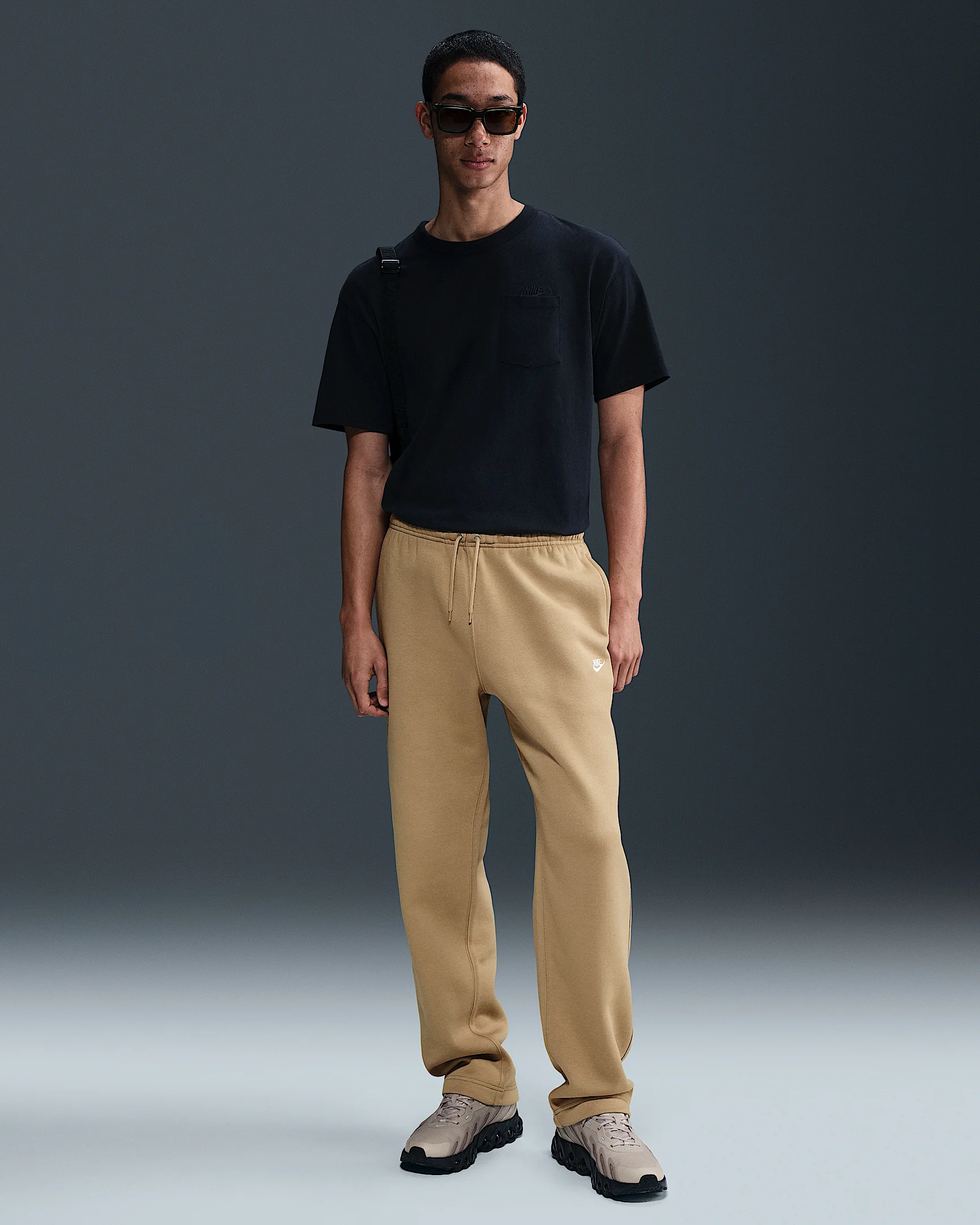 Nike Club Men's Open-Hem Fleece Pants - 1