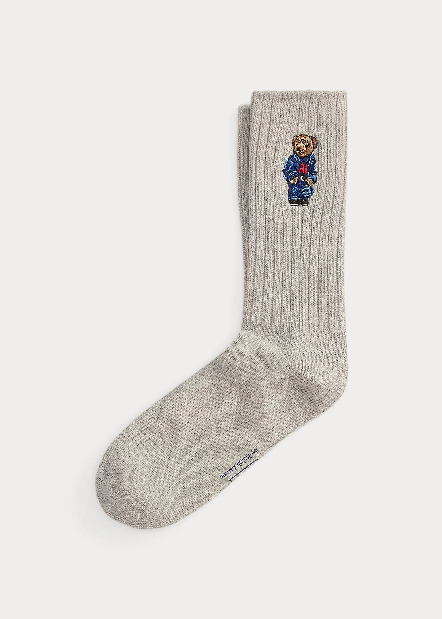 Polo Bear Cotton-Blend Crew Socks - 1