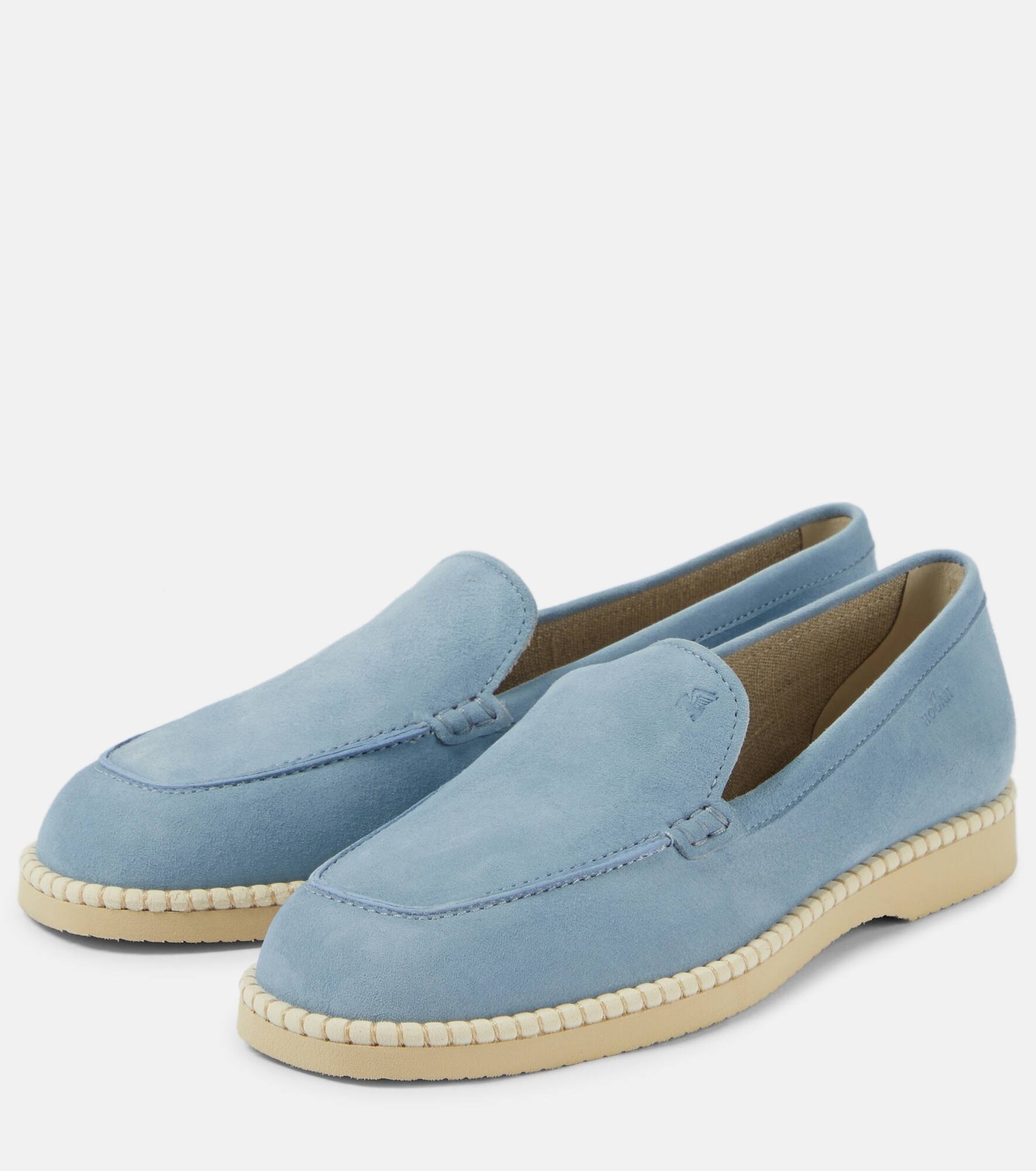 H642 suede loafers - 5