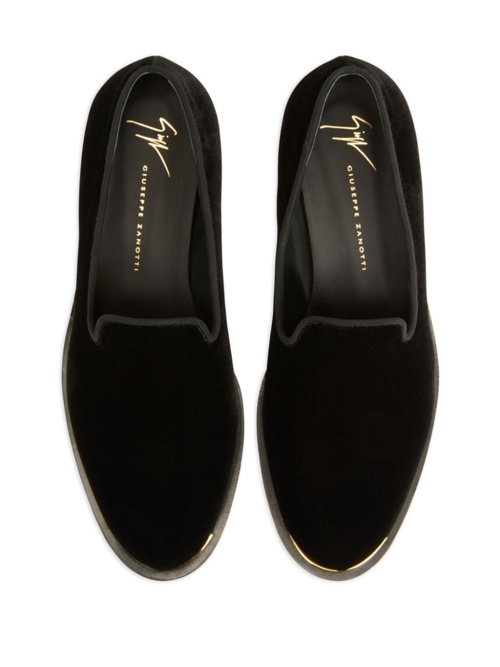 Lydia velvet loafers - 4