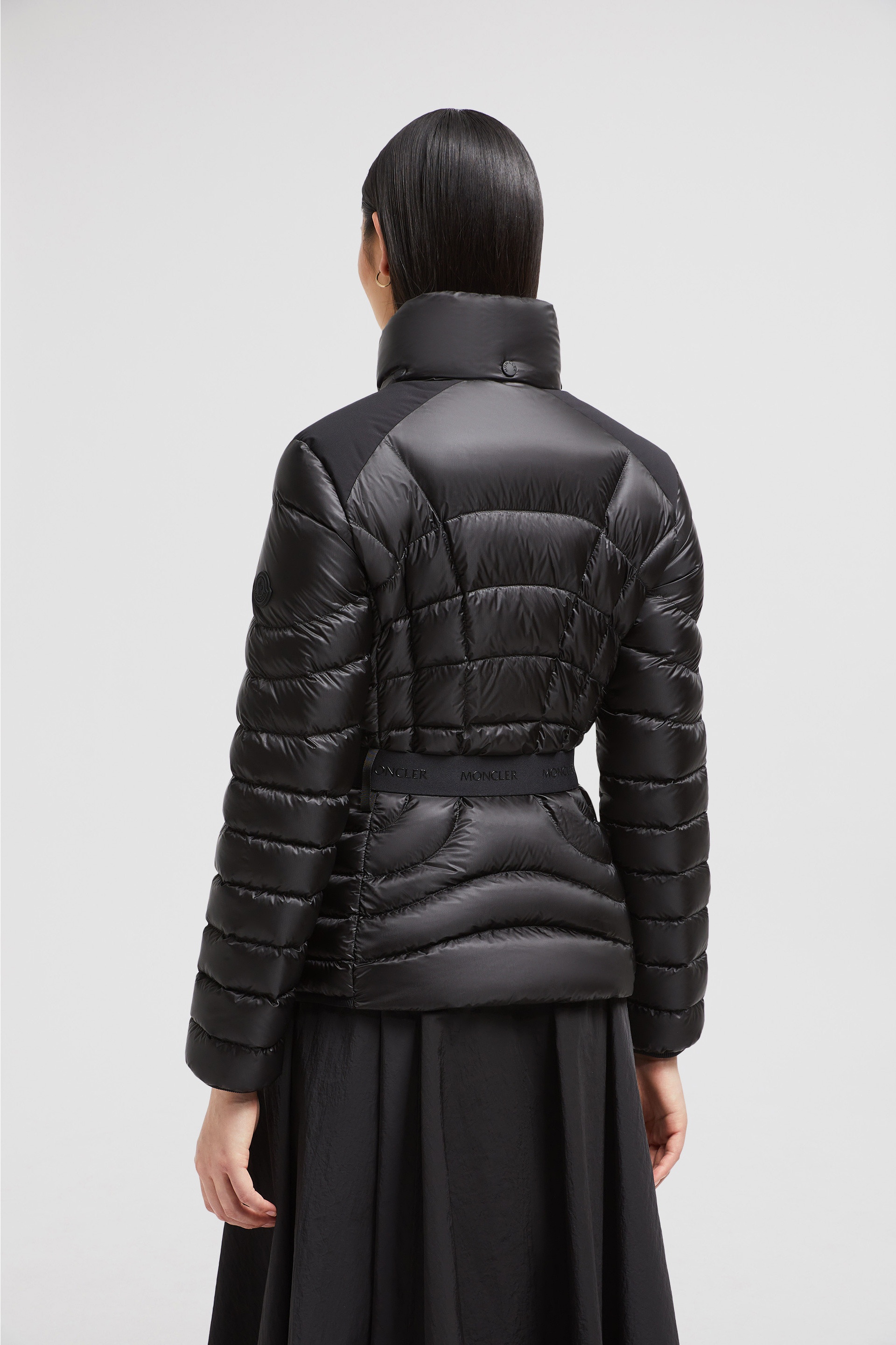 Gramont Hooded Geometric-Quilted Short Down Jacket - 5