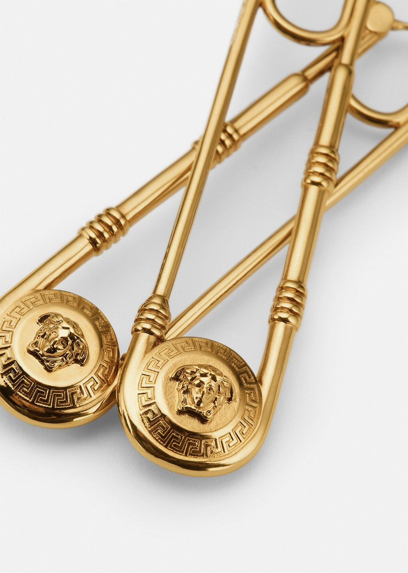 VERSACE Safety Pin Earrings outlook
