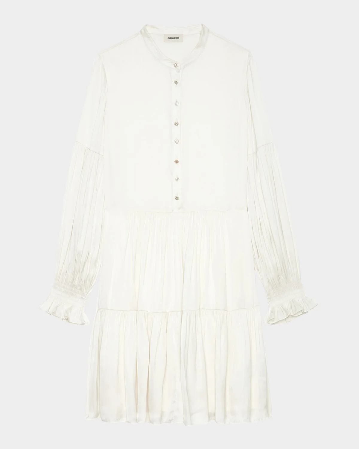 Randy Satin Mini Dress - 1