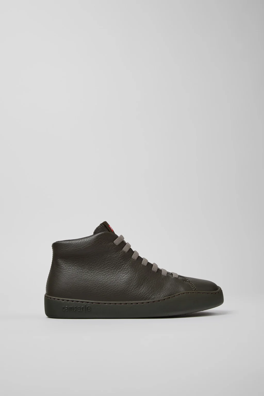 Peu Touring Green Leather Sneaker Booties for Women. - 1
