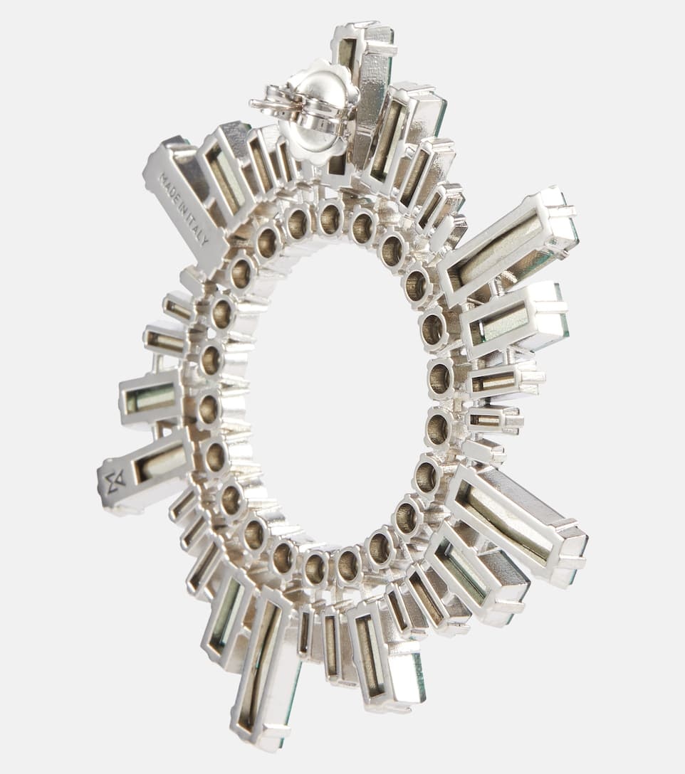 Begum crystal-embellished earrings - 5