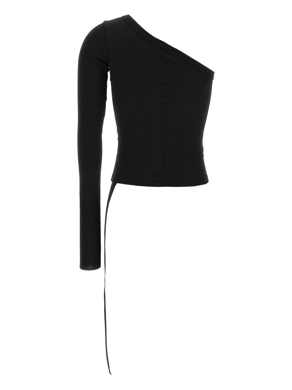 Ziggy asymmetric-neckline long-sleeve T-shirt - 2