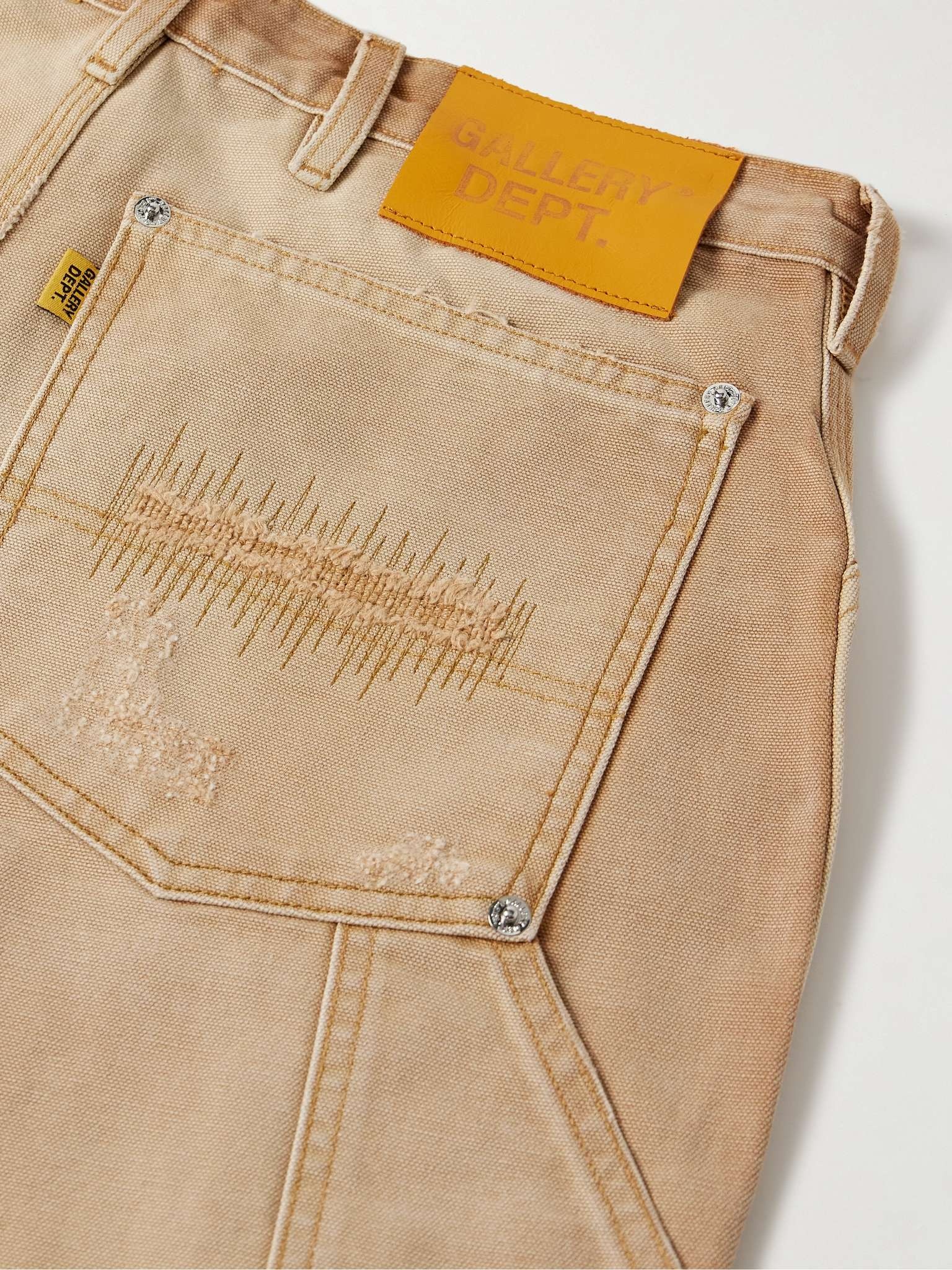 Branko Carpenter Straight-Leg Distressed Jeans - 6