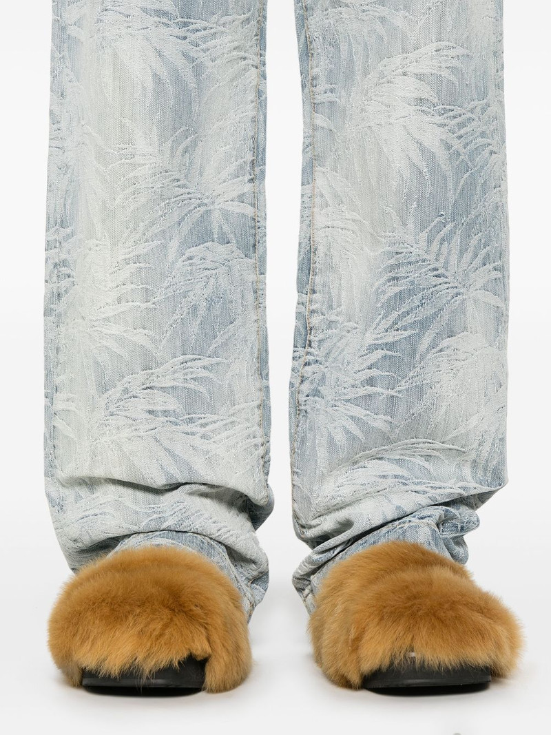 palms jacquard jeans 5