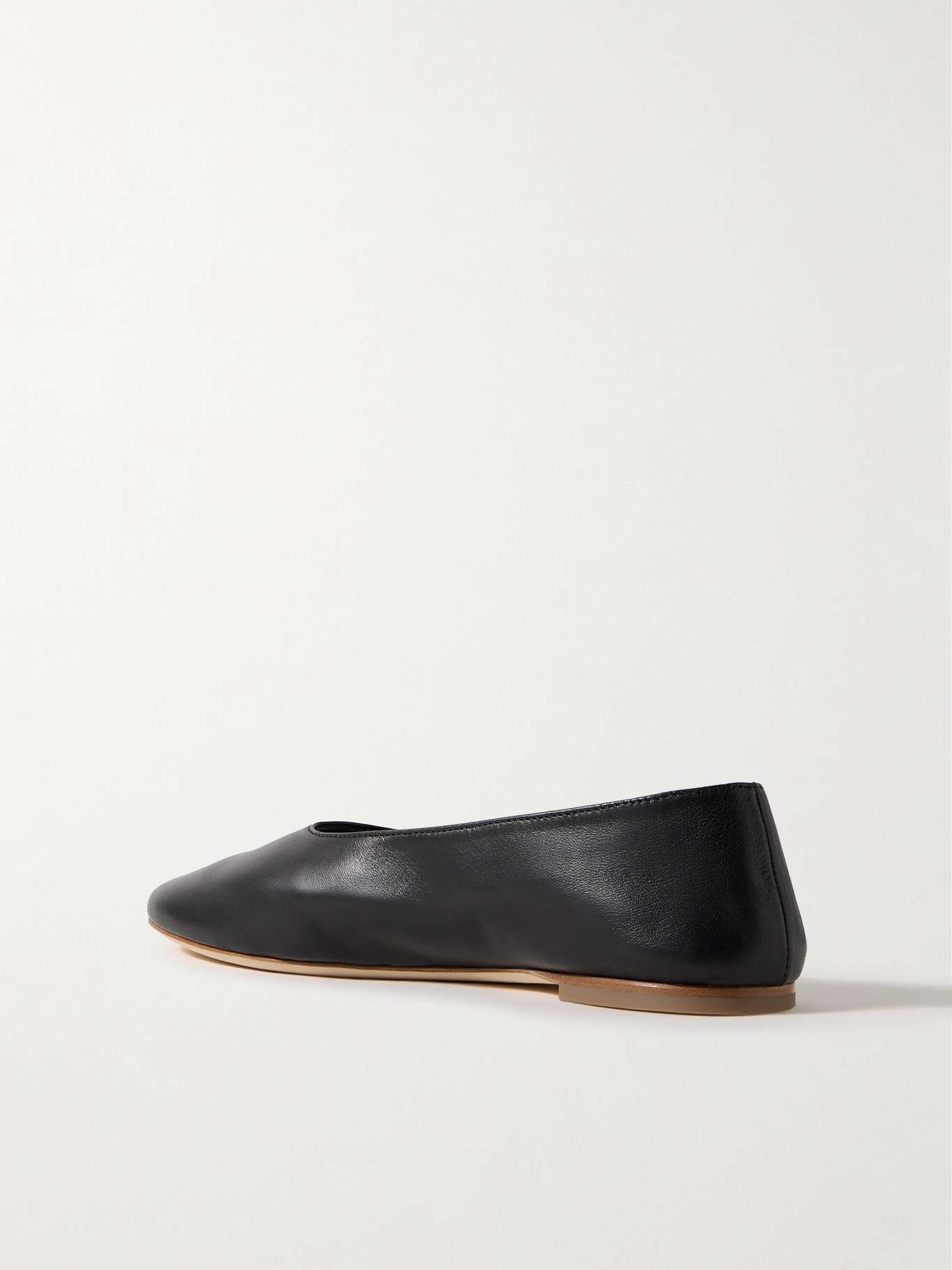 Alba leather ballet flats - 3