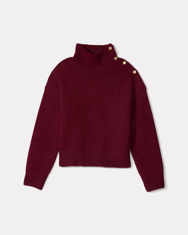 Turtleneck With Bauble Buttons 1