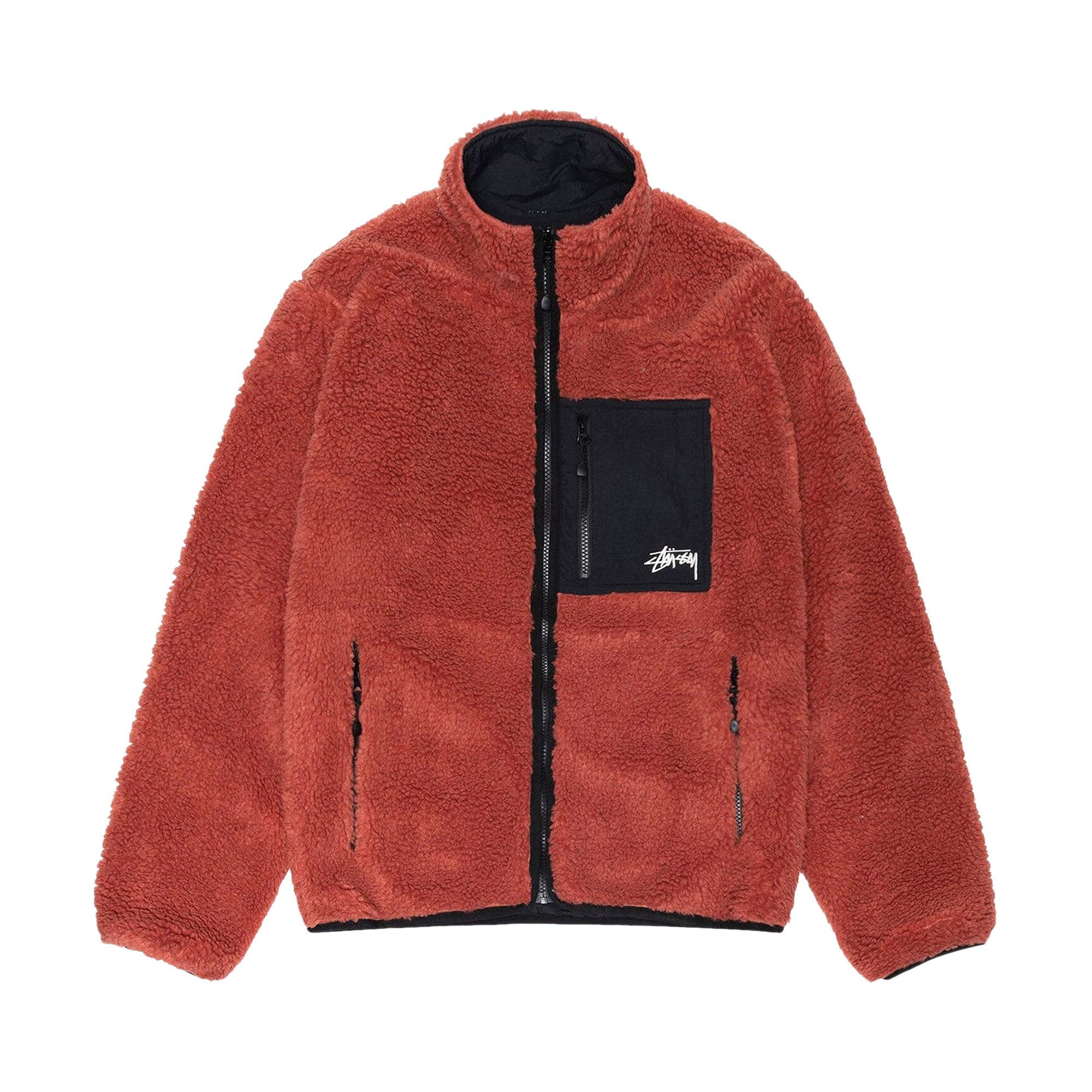 Stussy Sherpa Reversible Jacket 'Tera' - 1