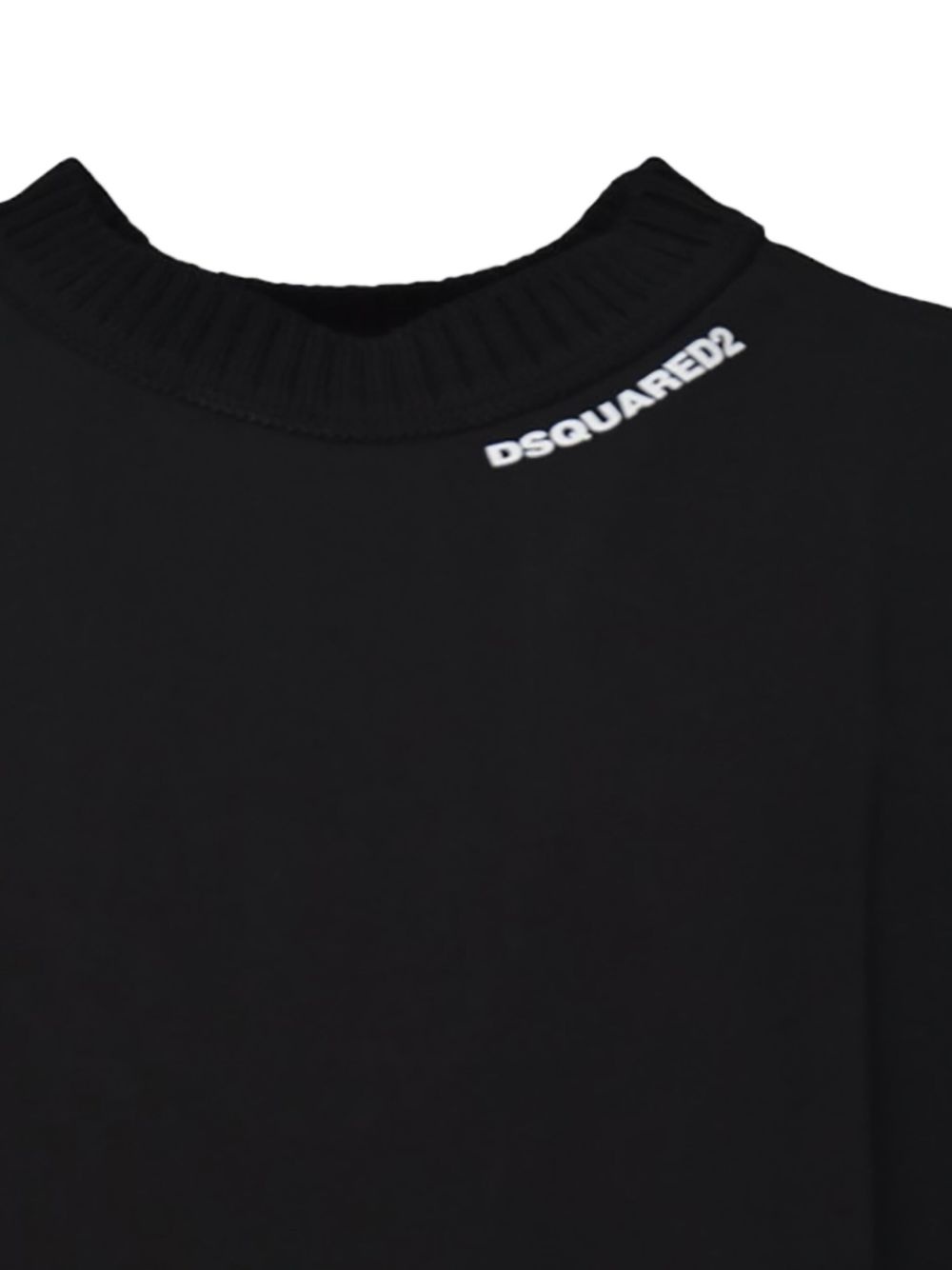 drawstring-hem T-shirt - 3