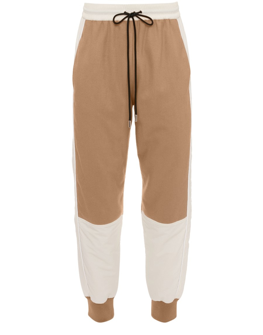 Colour block track pants - 1