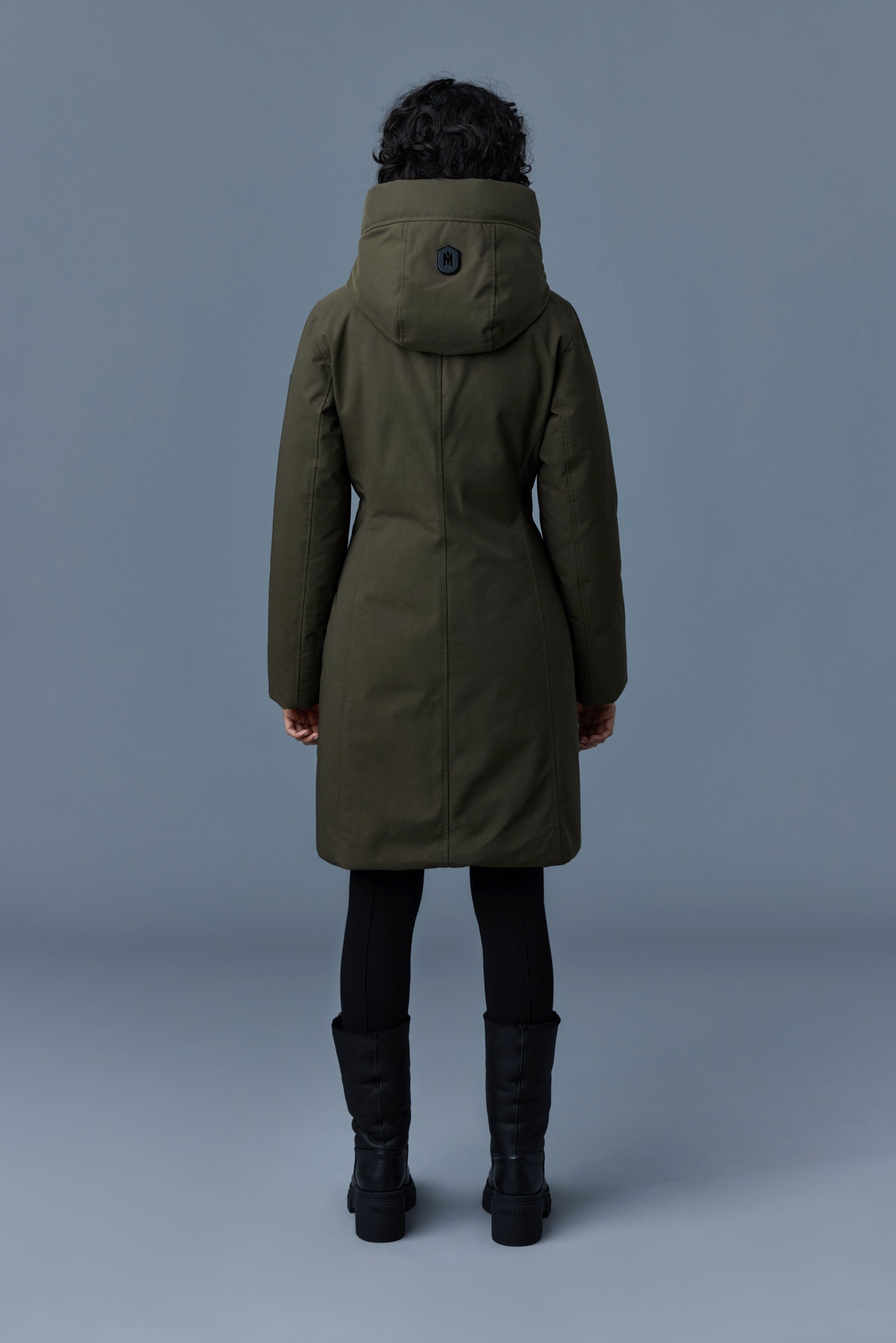 SHILOH 2-in-1 fitted down coat with removable bib - 4