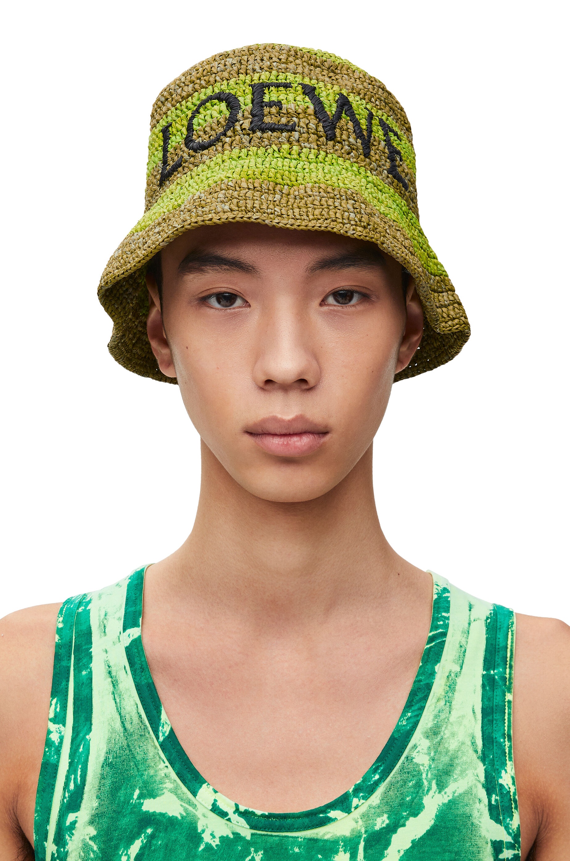 Bucket hat in raffia - 2