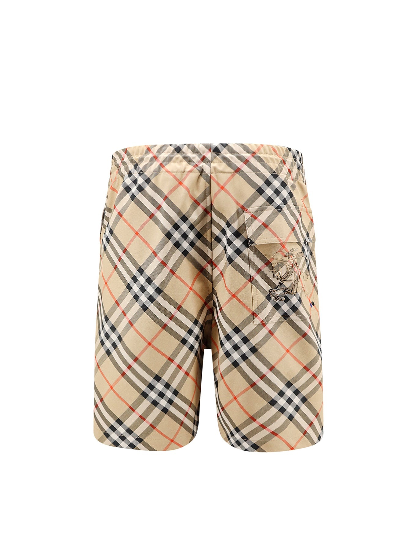 Traditional Check nylon bermuda shorts - 2