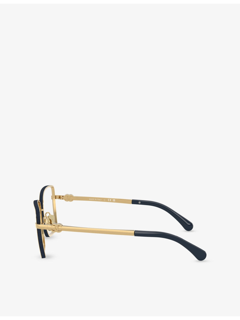 CH2219 Rectangle-Frame Metal Optical Glasses 3