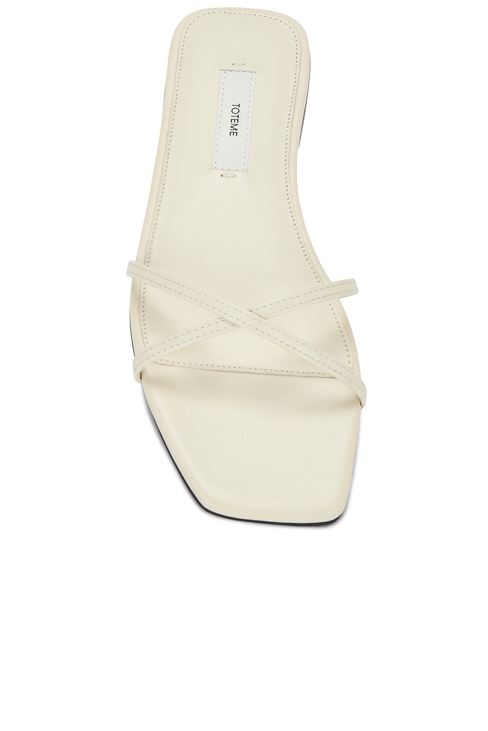 Leather Crossover Slide - 4
