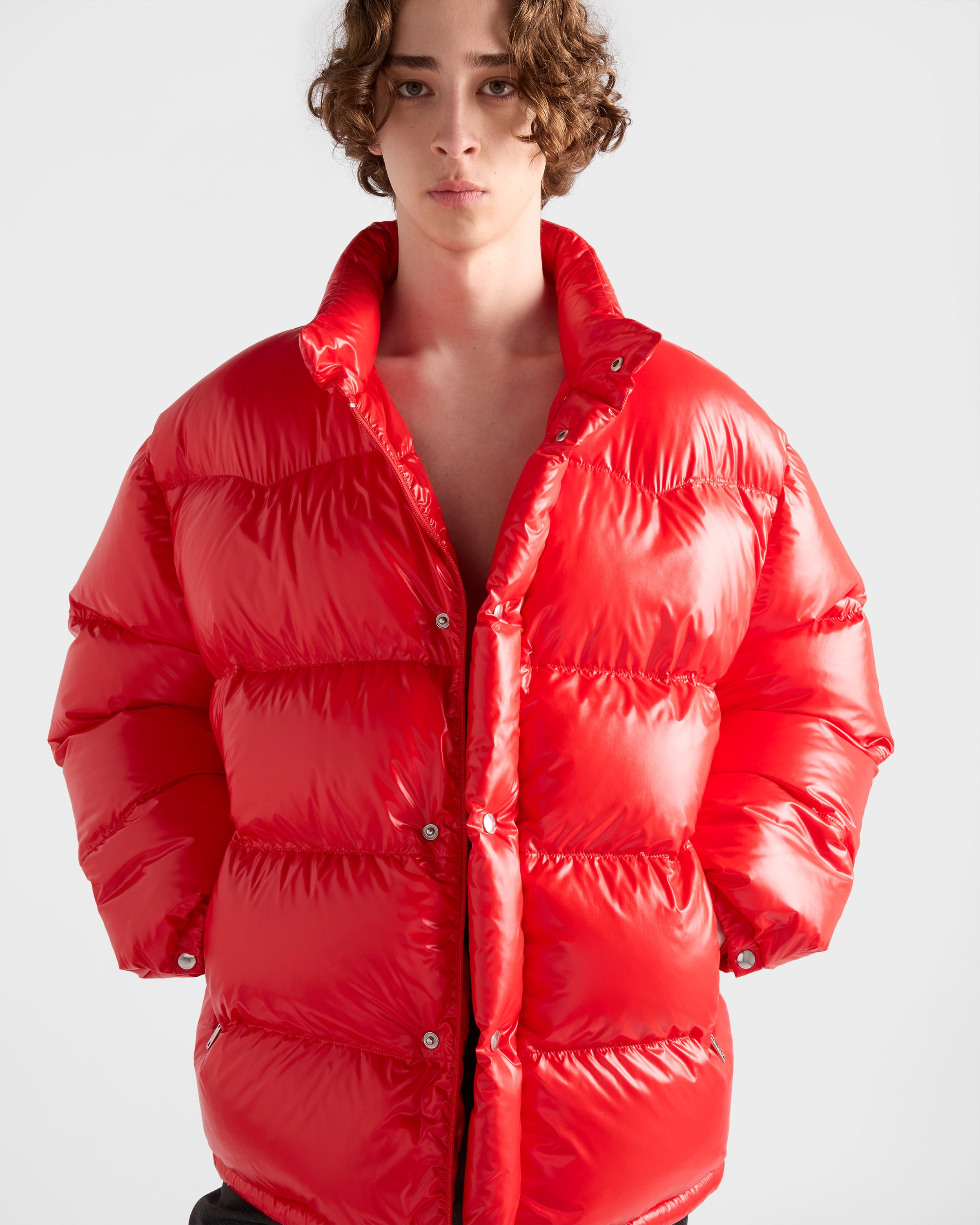 Medium-weight Re-Nylon down jacket - 3