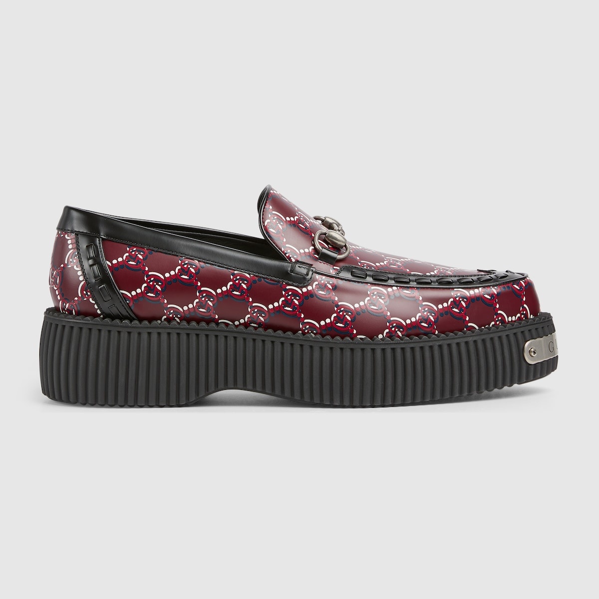 Men's Gucci Horsebit GG creeper loafer - 1