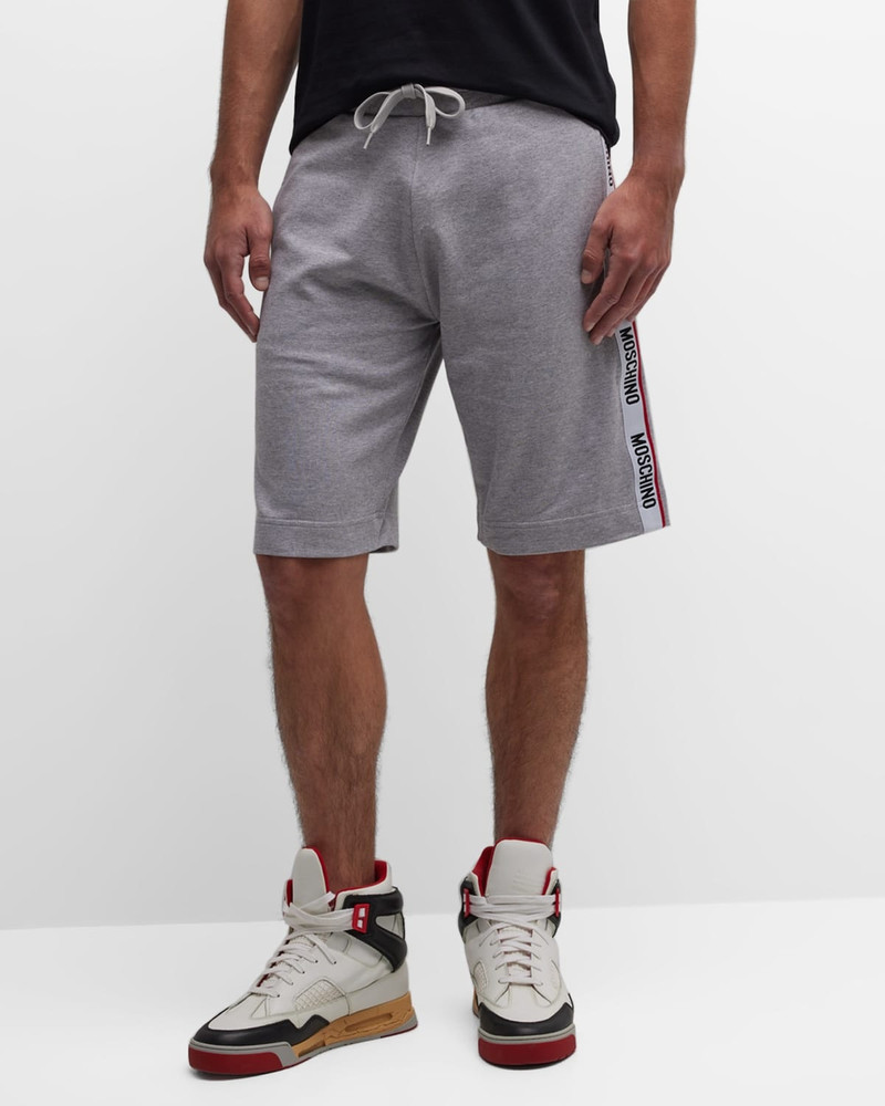 Moschino Men's Sweat Shorts with Side Taping outlook