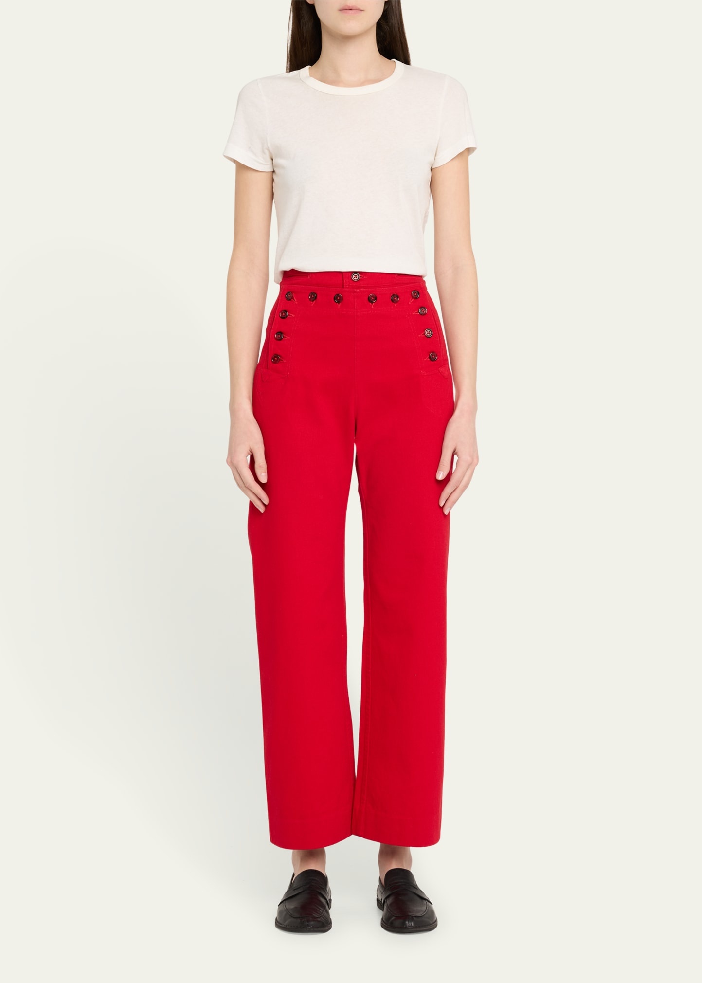 Spring Twill Sailor Trousers - 2