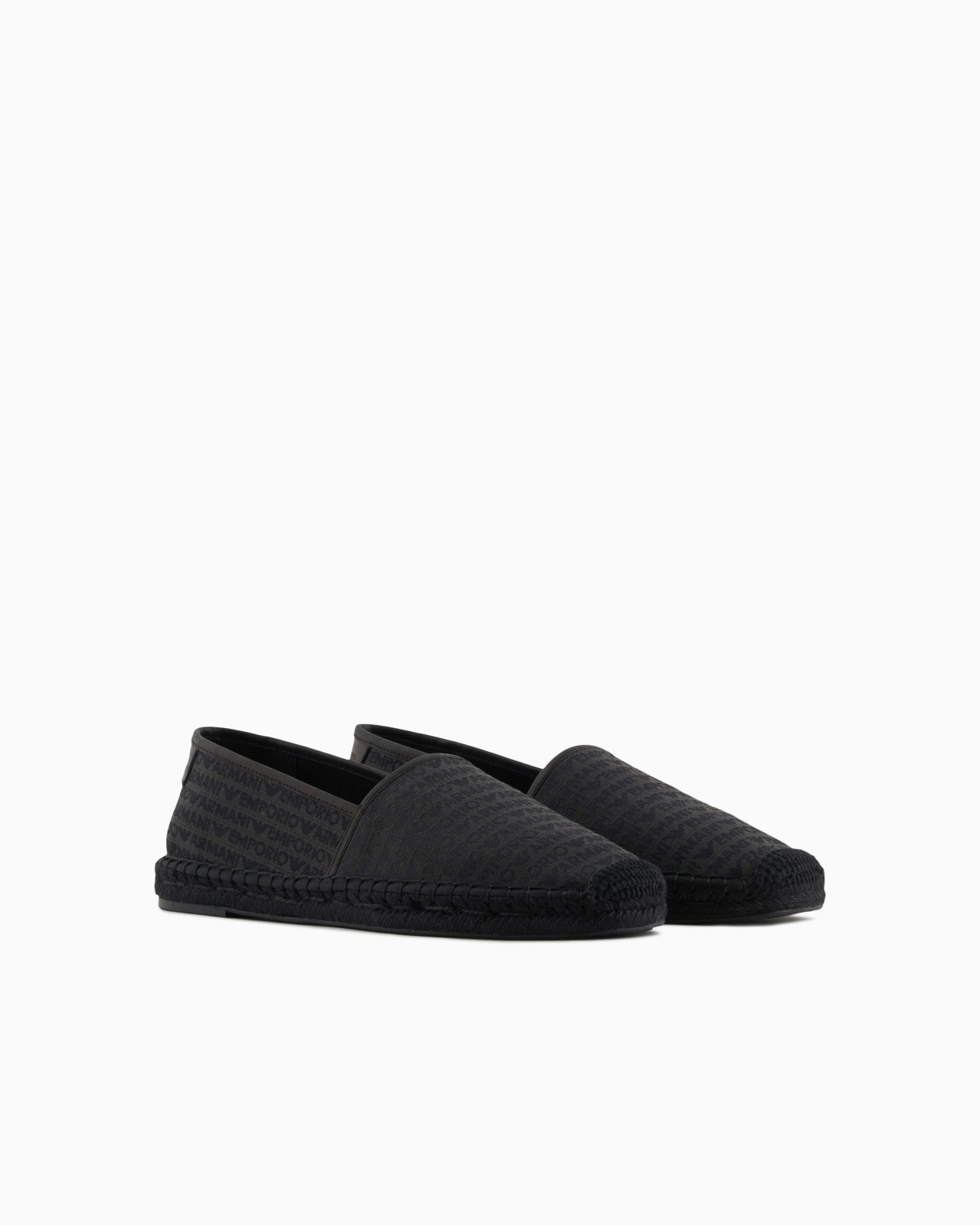JACQUARD ESPADRILLES WITH ALL-OVER LOGO LETTERING - 2