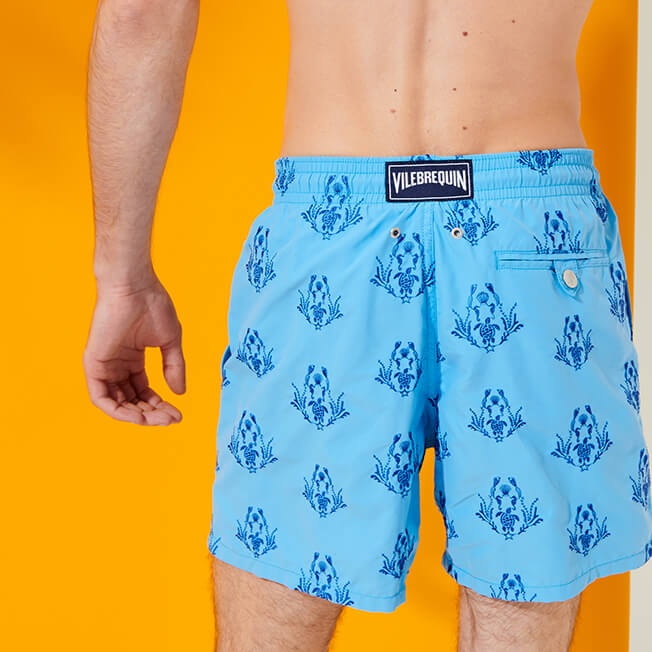 Men Swim Trunks Embroidered Pranayama - Limited Edition - 6