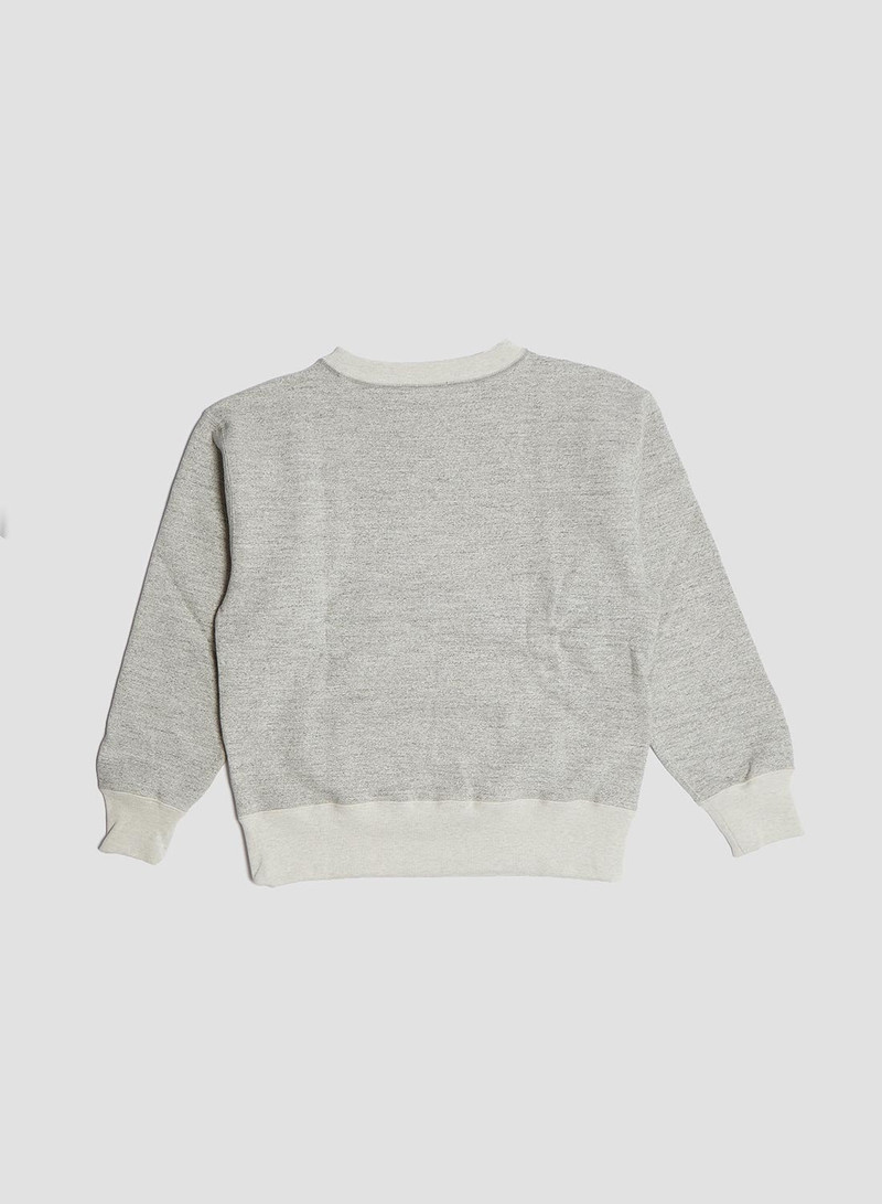 Nigel Cabourn 50's Crew Neck 20.5oz in Grey outlook