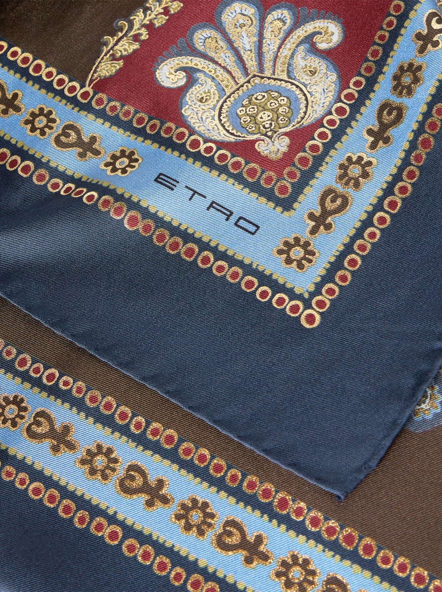 PRINTED SILK TWILL SCARF - 2