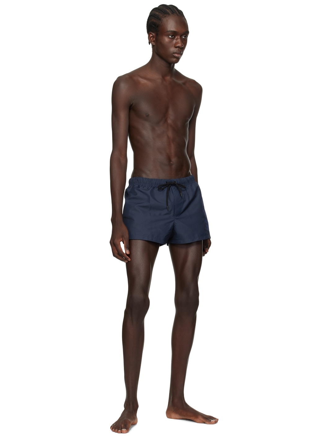 Navy Cartouche Swim Shorts - 5
