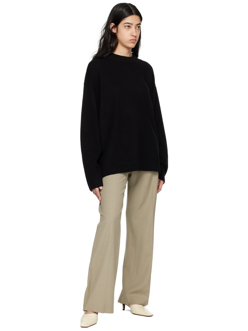 Studio Nicholson Khaki Rie Trousers outlook