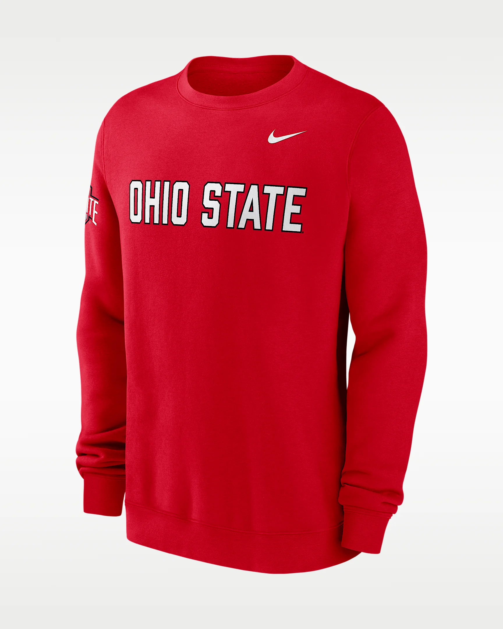 Ohio State Sideline Club Men's Nike College Pullover Crew - 1