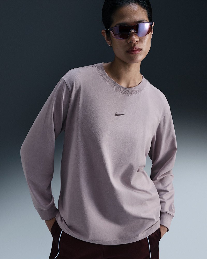 Nike Sportswear 여성 느슨한 긴 소매 티셔츠 1